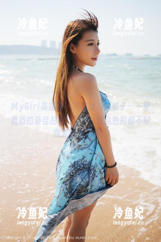 MyGirl美媛馆 - “灰丝与糯美子——壁纸档的最佳拍档！”——没点色彩都不好意思说是写真。