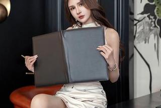 XINGYAN星颜社 - 时不时冒出来的潘思沁，灰丝图集的全套之美