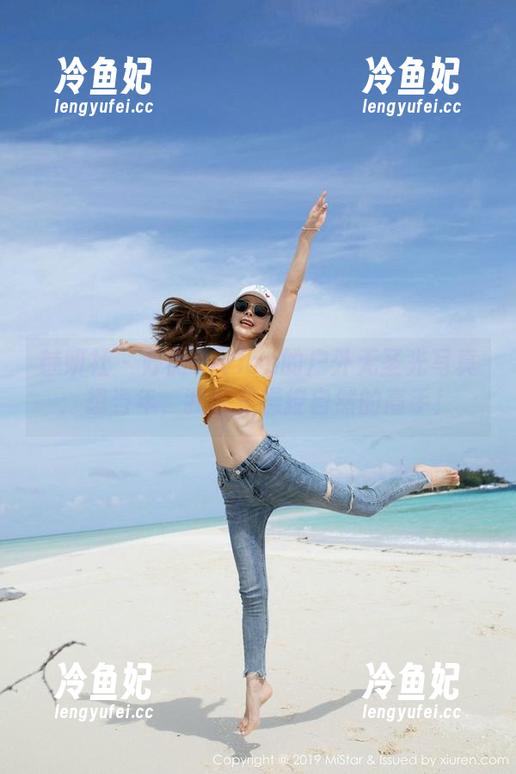 魅妍社 - 妤薇Vivian的户外无圣光写真：想当年，我也是操控自然的高手！